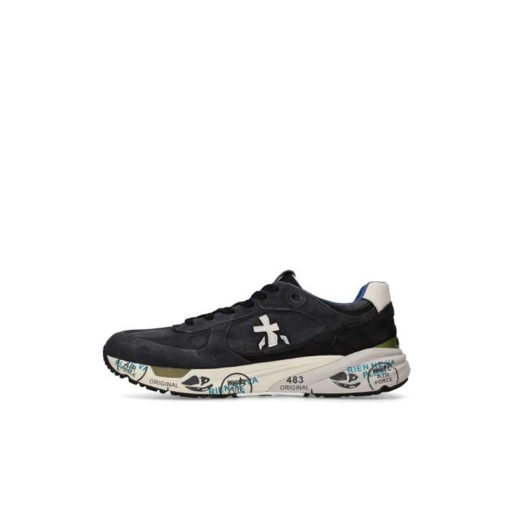 Premiata Men's Blue Sneakers, 7 Uk, Mase 8014