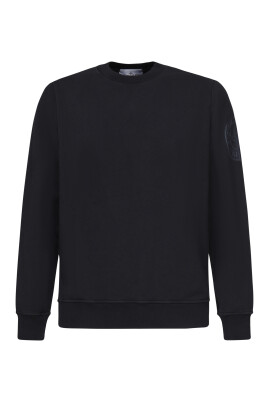 pull-bleu-avec-logo-brode