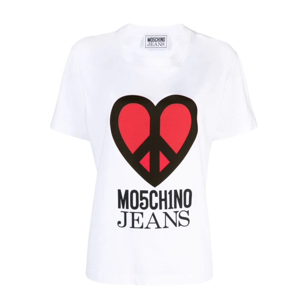 Moschino Casual T-shirt White Dames
