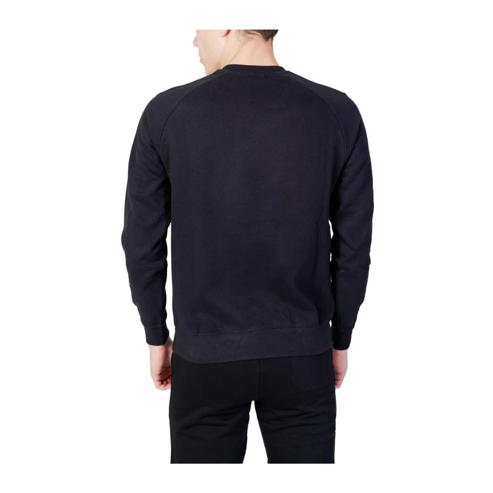 U.s. Polo Assn. Zwarte Katoenmixtrui Black Heren