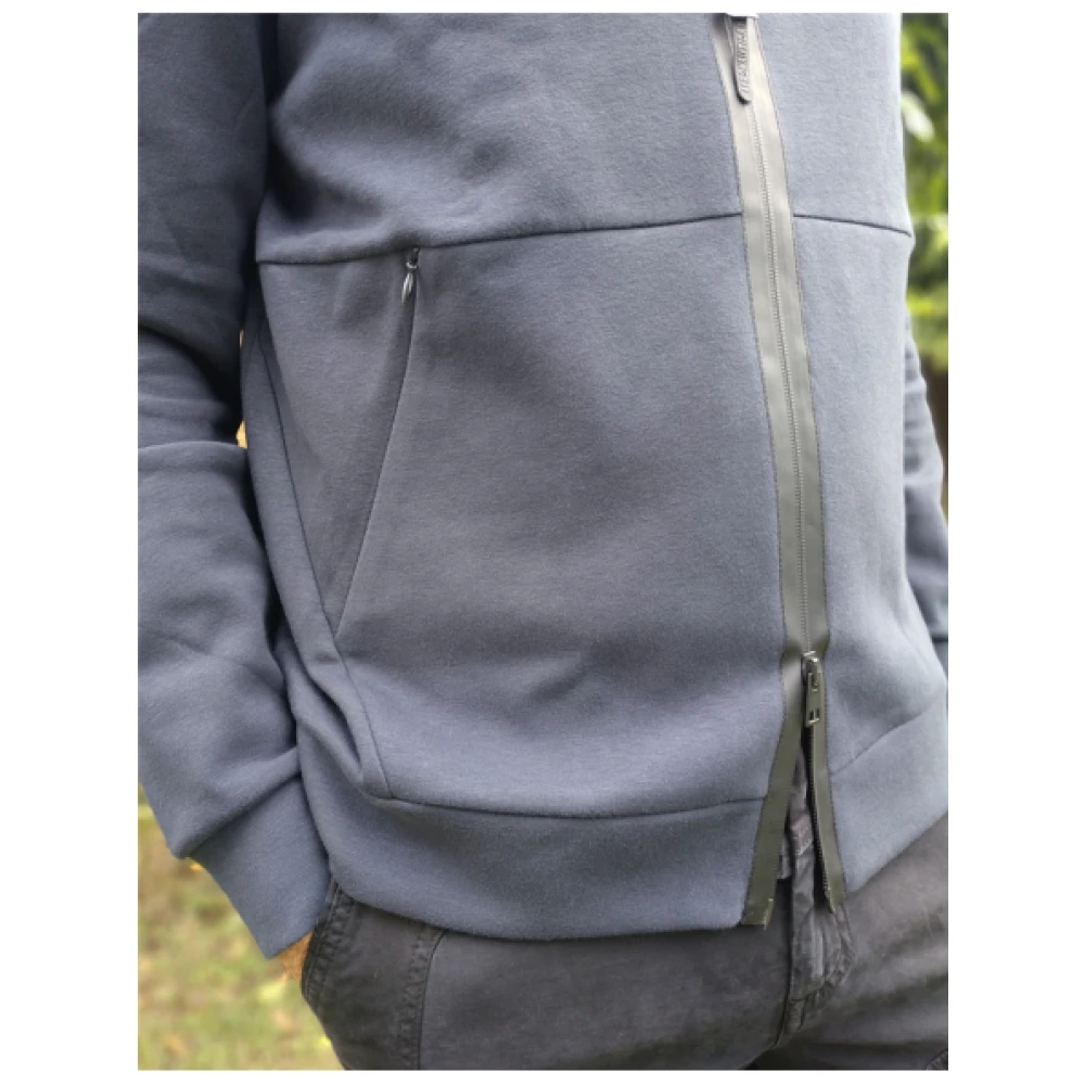 aeronautica militare Verstelbare hoodie Blue Heren