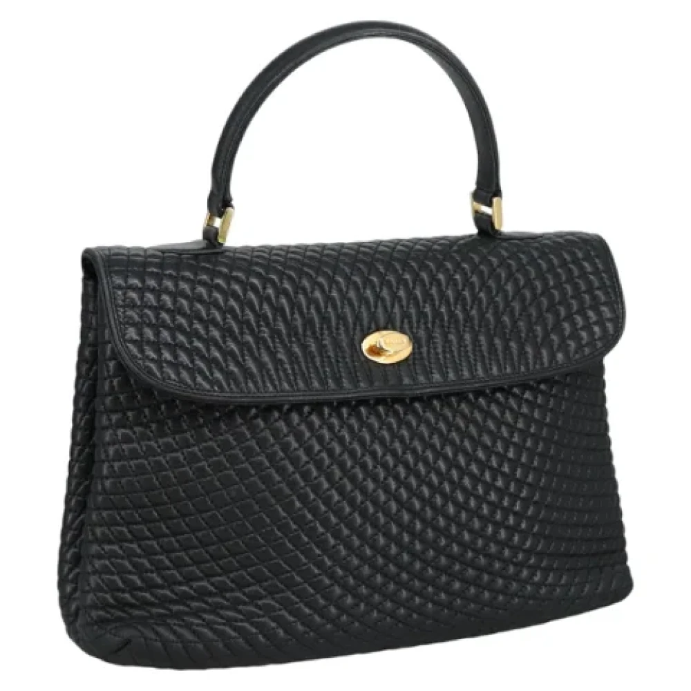 Bally Pre-owned Leather handbags Black Dames