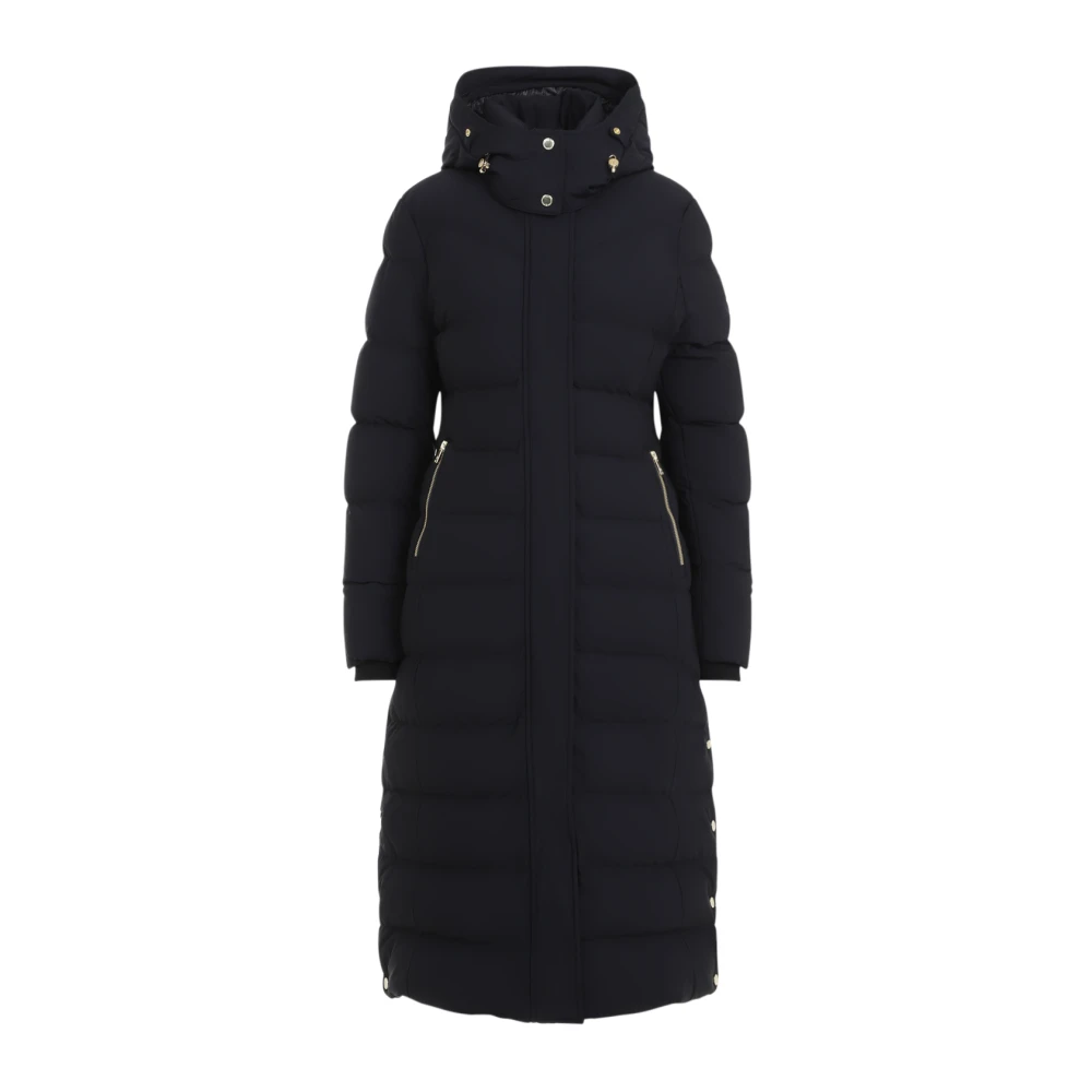 Moose Knuckles Zwarte jas voor vrouwen Aw24 Black Dames
