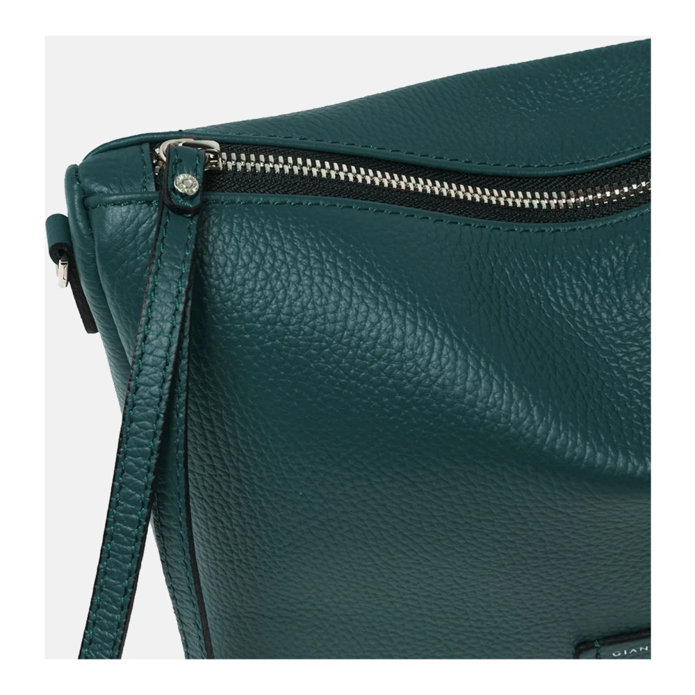 Gianni Chiarini Groene Nora Pouch Leren Tas Green Dames