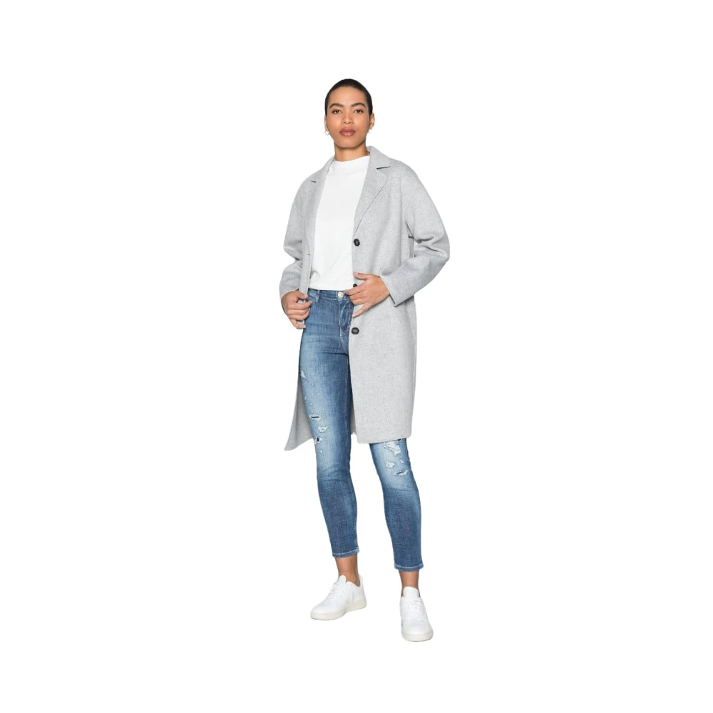 Guess Slim-fit Denim Broek Blue Dames