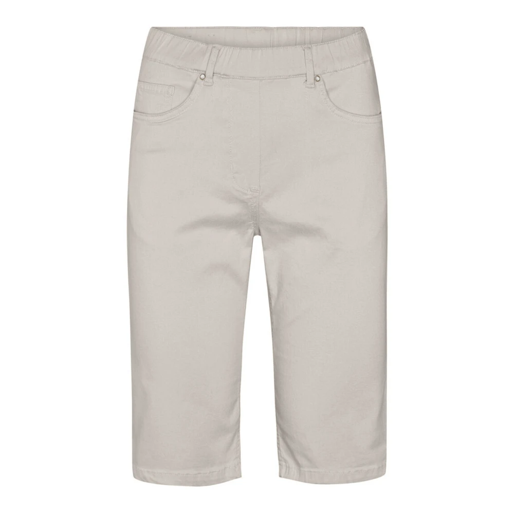 LauRie Long Shorts Beige, Dam