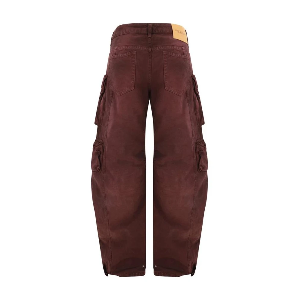 The Attico Cargo Broek Multipocket Stijl Red Dames