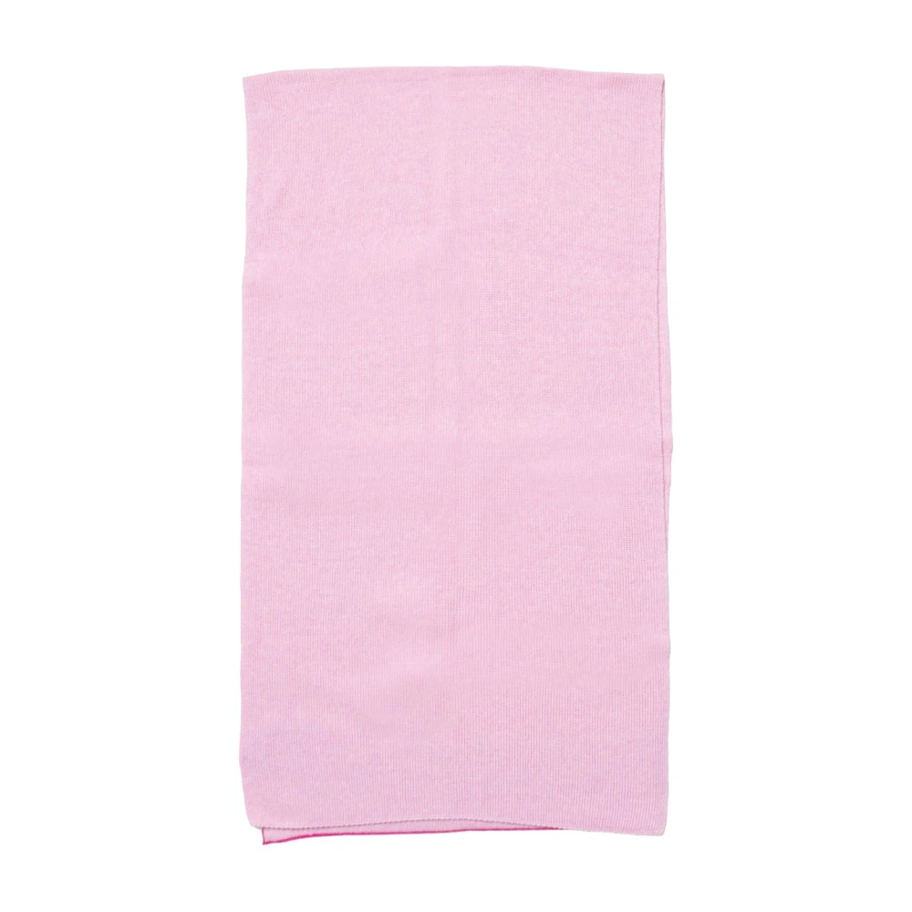 Moschino Roze Wolmix Sjaal Herfst Winter Vrouwen Pink Dames