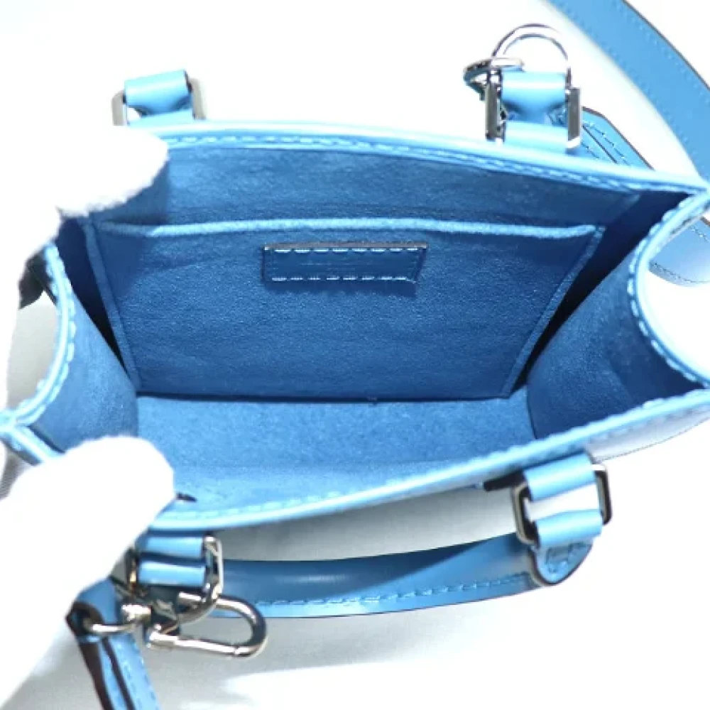 Louis Vuitton Vintage Pre-owned Leather louis-vuitton-bags Blue Dames