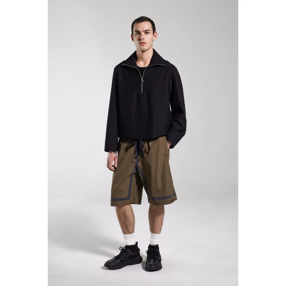 Stutterheim Reflecterende Dash Shorts Green Heren
