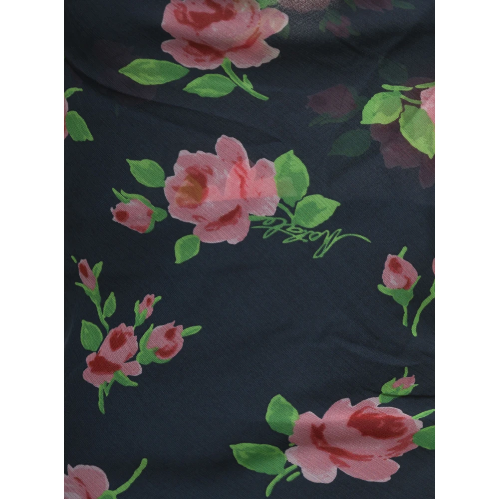 Rotate Birger Christensen Maxi-jurk met rozenprint Multicolor Dames