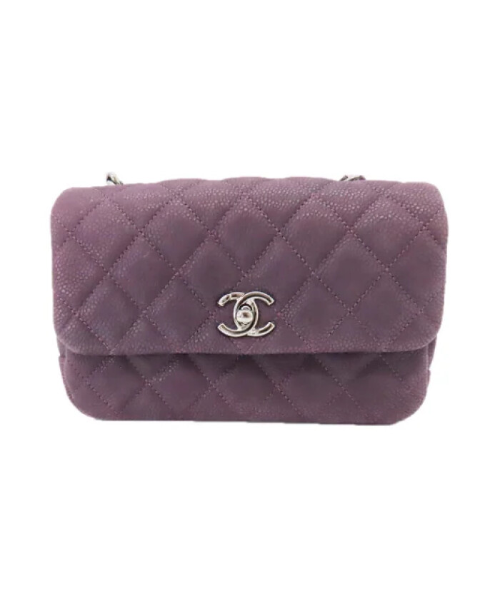 pre-owned-cuir-sacs-chanel