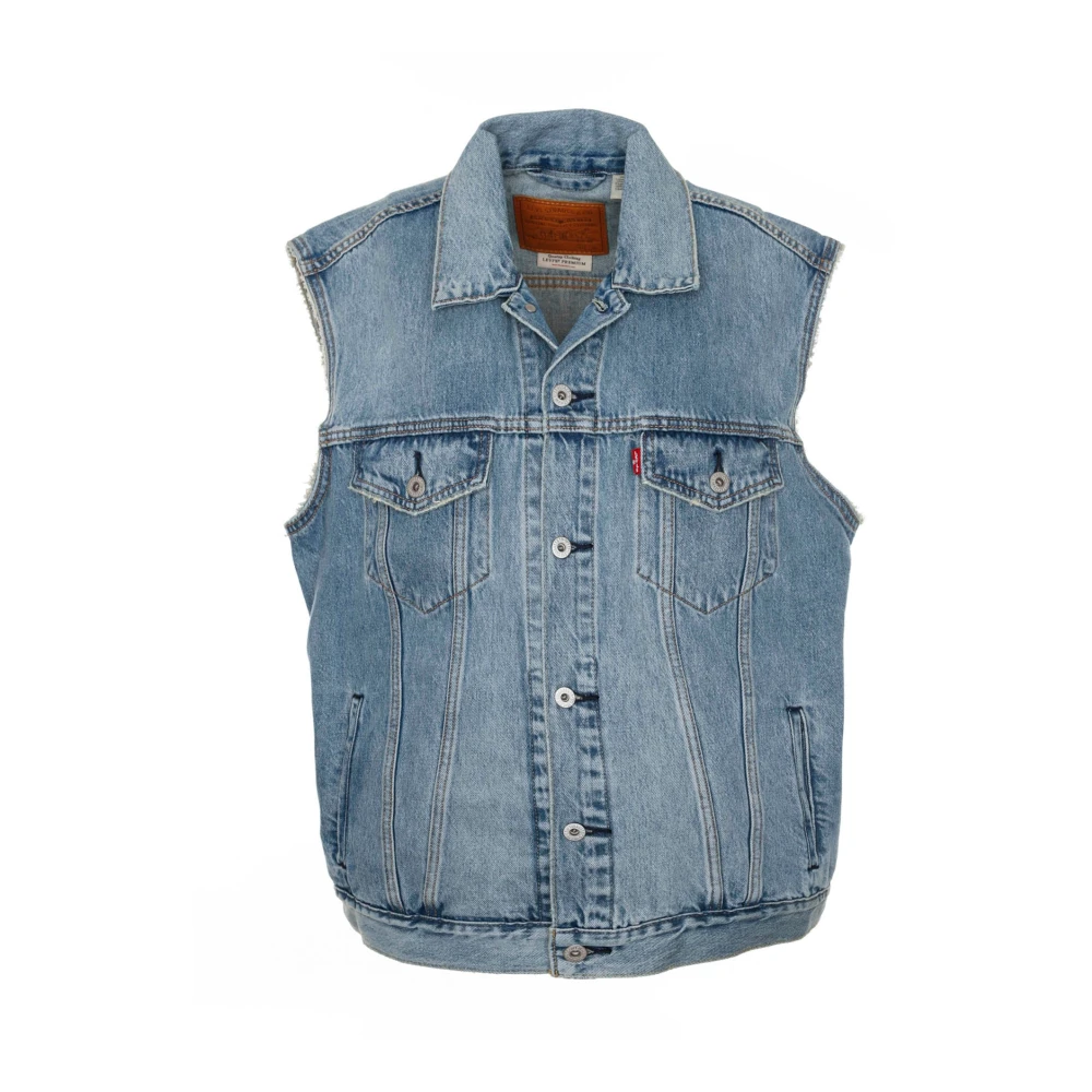 Levi's Jeansgilet RELAXED TRUCKER VEST MED INDIGO WORN IN