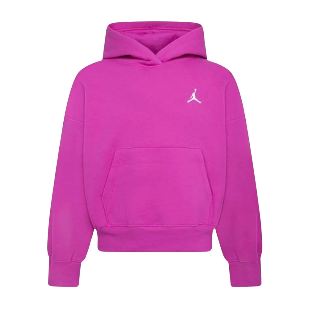 Jordan Fuchsia Hoodie Brooklyn Fleece Flicka Pink, Flicka