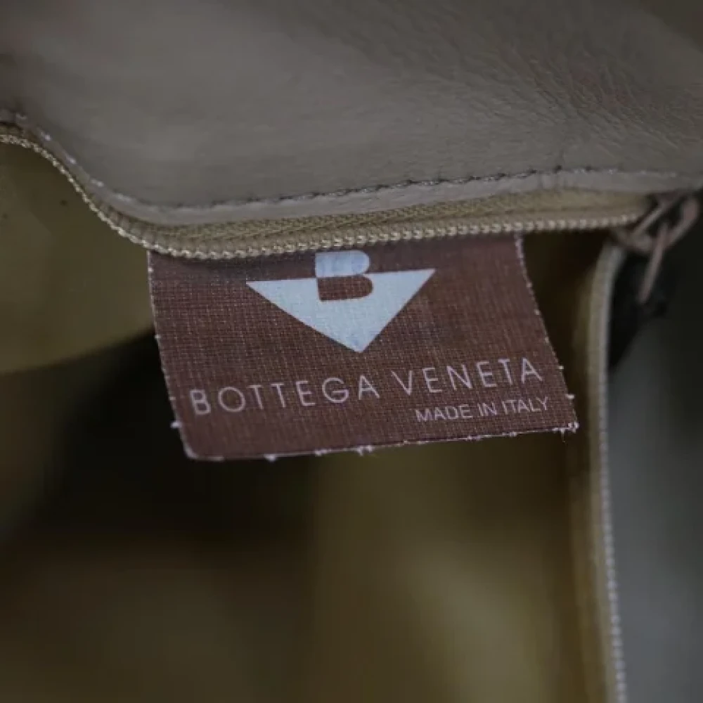 Bottega Veneta Vintage Pre-owned Leather totes Beige Dames