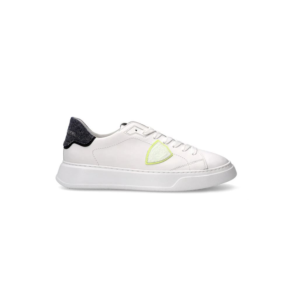 Philippe Model Men's White Sneakers, 11 Uk, Trainers Temple Tennis