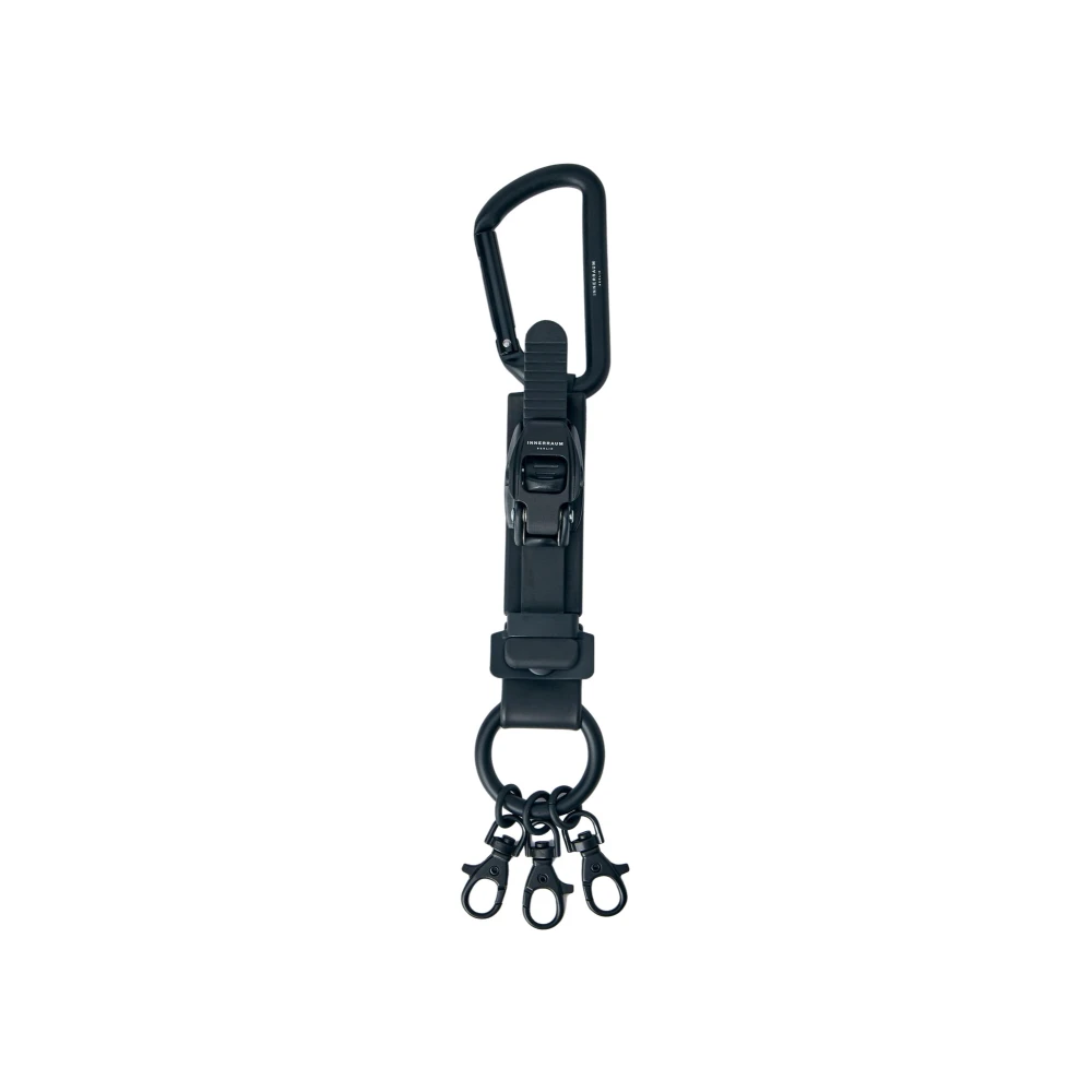 Innerraum Unisex Black Keychains, One Size, Object K10 Keyring
