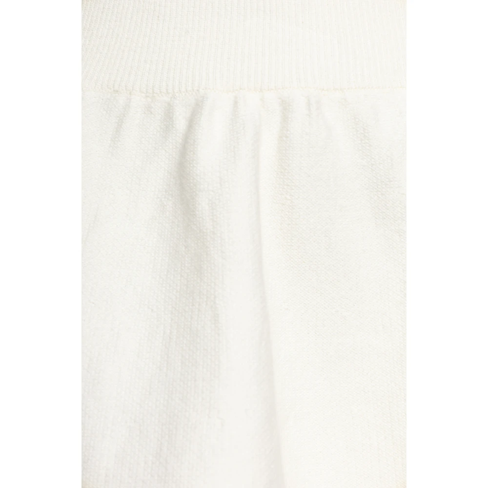 Rotate Birger Christensen Katoenen Rok Beige Dames