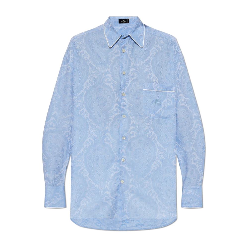 Etro Skjorta med 'paisley' mönster Blue, Dam