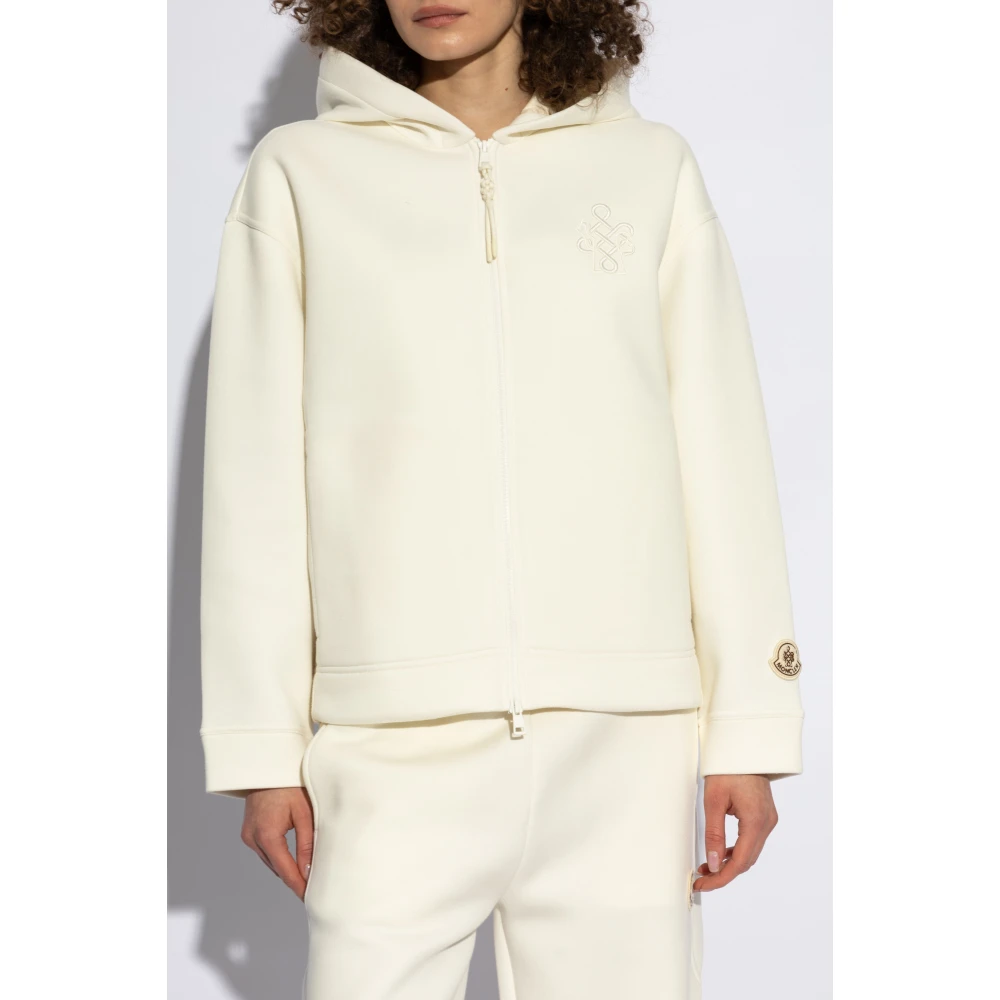 Moncler Hoodie Beige Dames