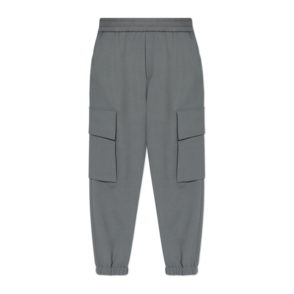 Balmain Byxor med fickor Gray, Herr