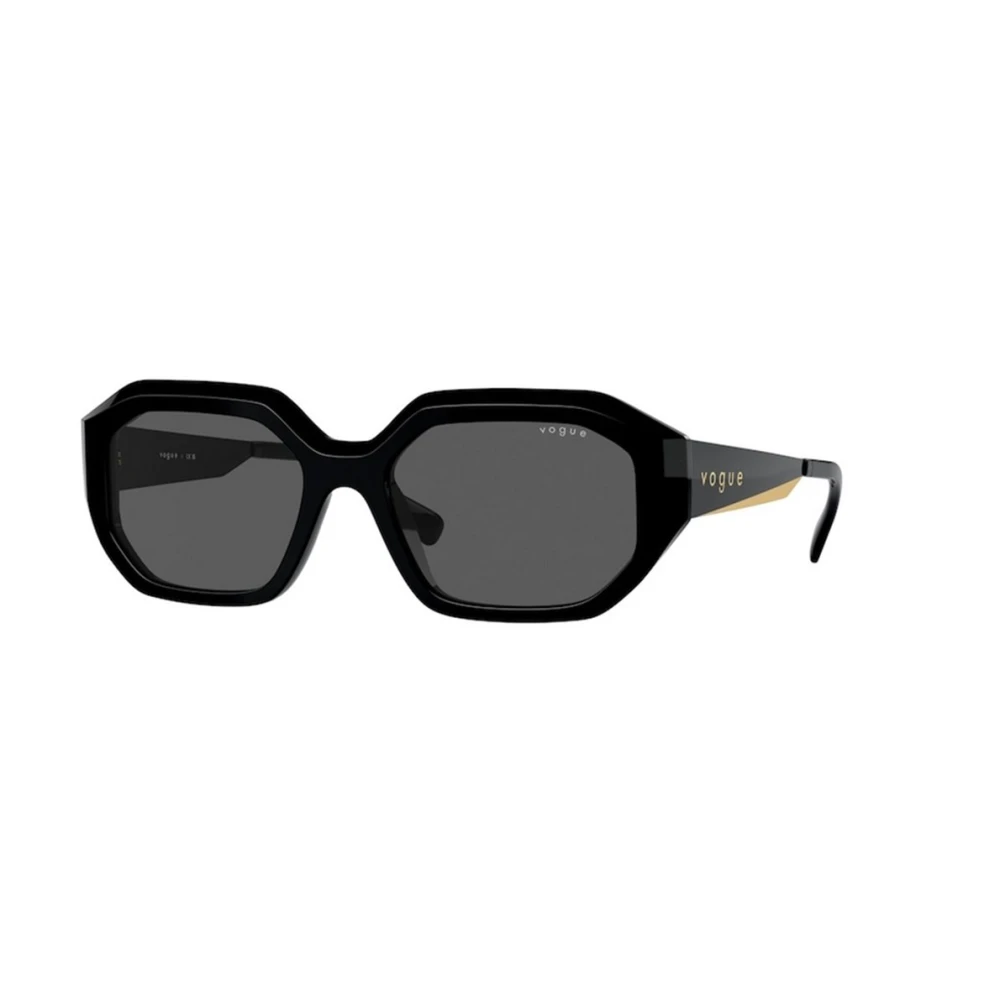 Vogue , Sunglasses, Unisex, Black, 54 Mm, Black Dark Grey Sunglasses