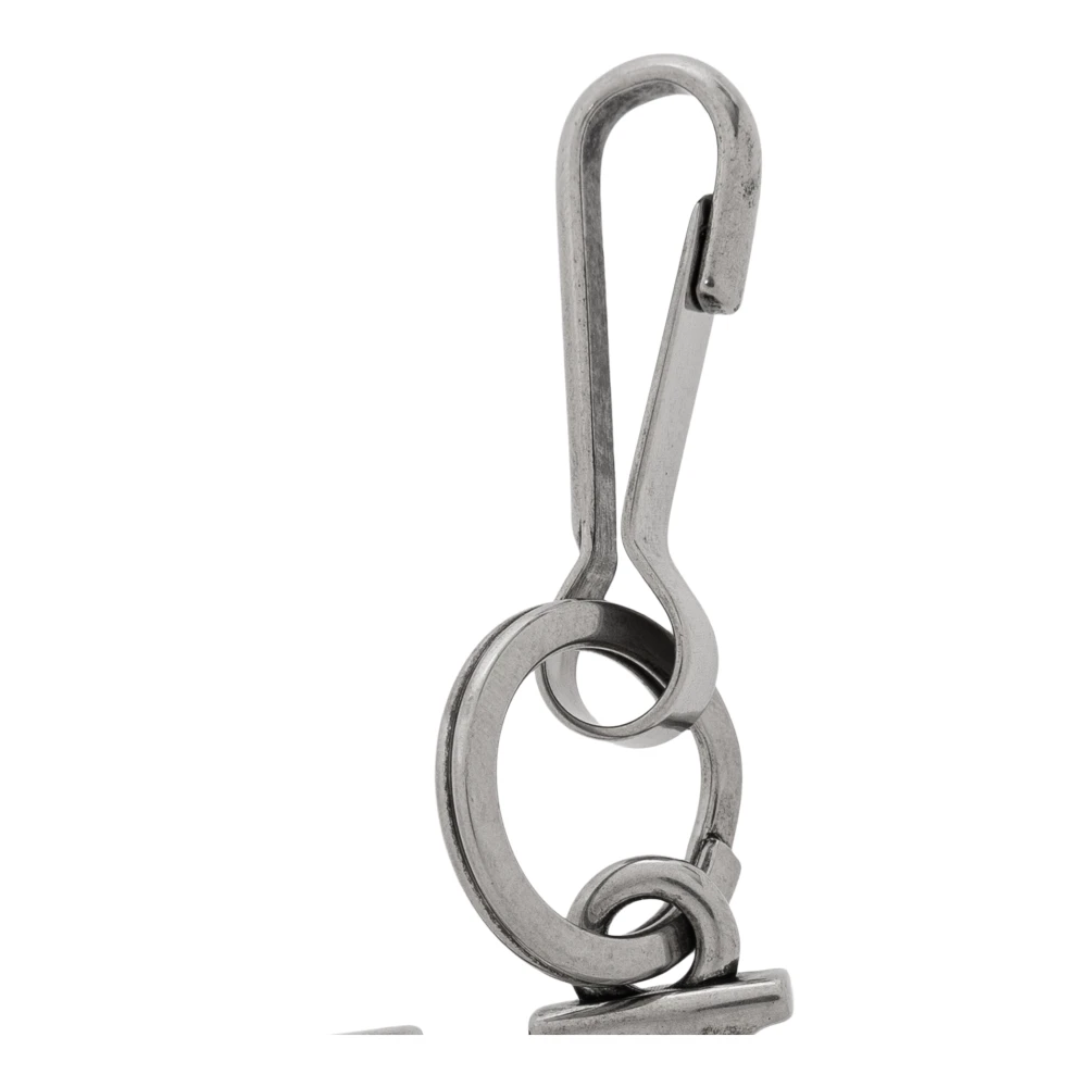 Balenciaga Sleutelhanger met Charm Gray Dames