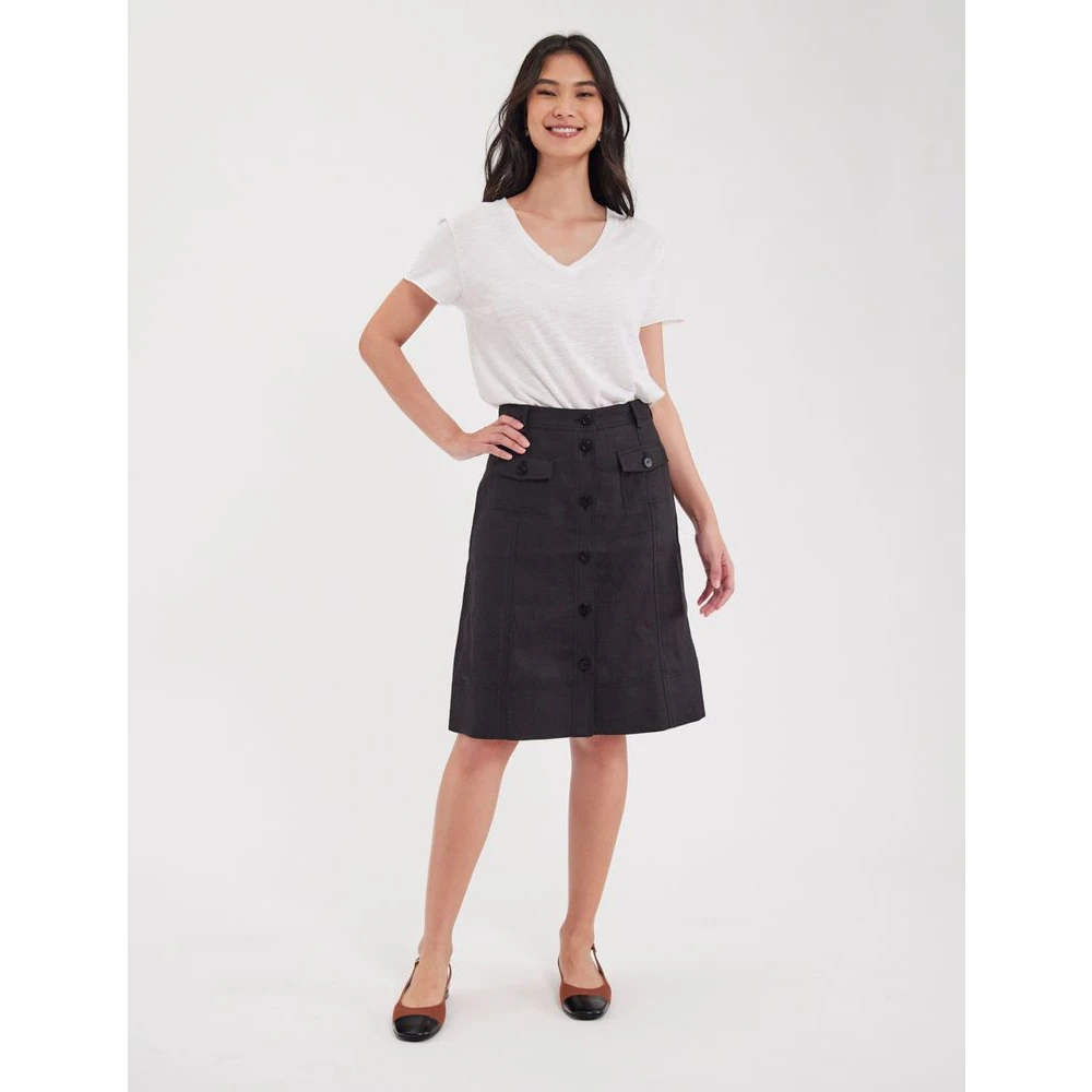Ines De La Fressange Paris Rachel rok Black Dames