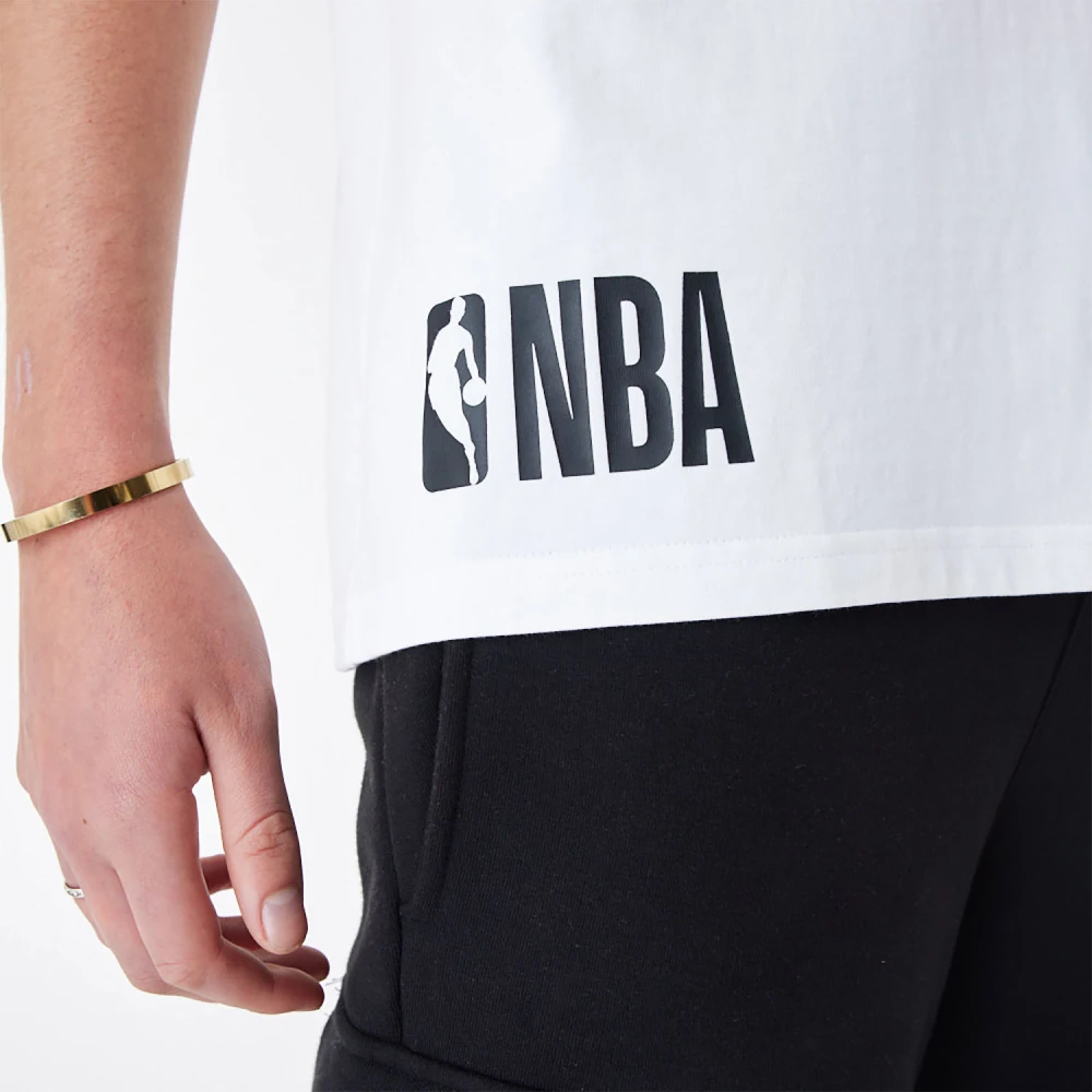 new era Chicago Bulls NBA Arch Grafisch T-shirt White Heren