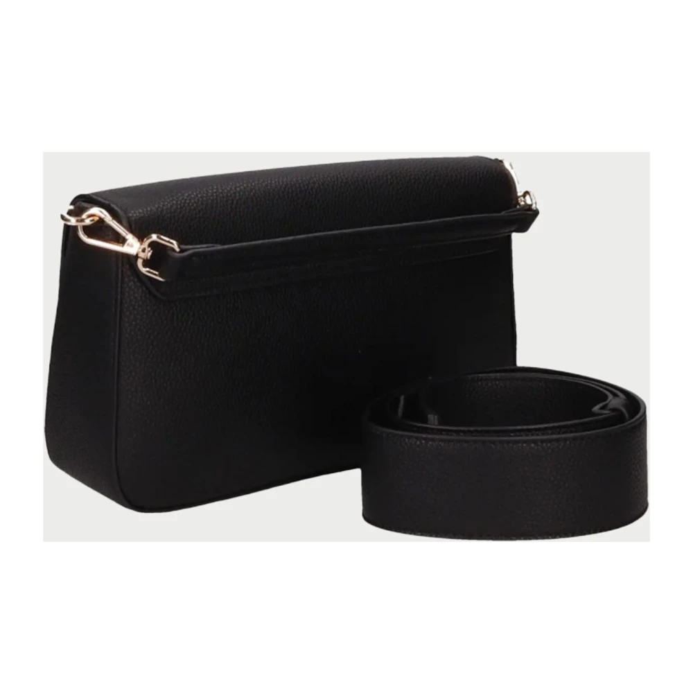 John Richmond Zwarte Schoudertas met Logoprint Black Dames