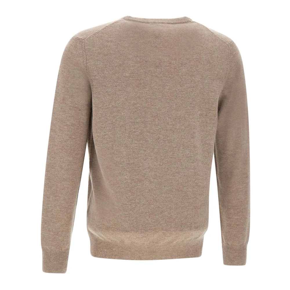 Kangra Kasjmierwollen Trui Duif Grijs Beige Heren