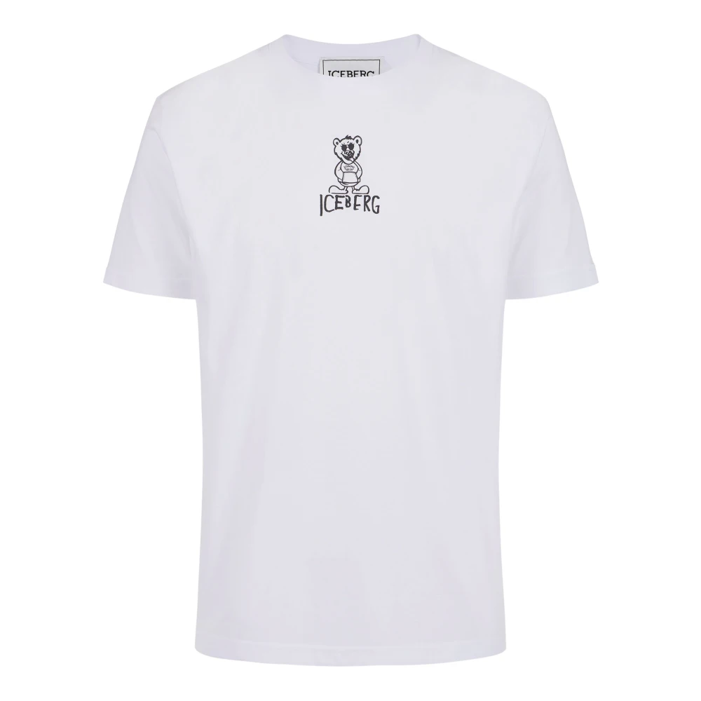 Iceberg - Tops > T-Shirts - White - Iceberg - Modalova