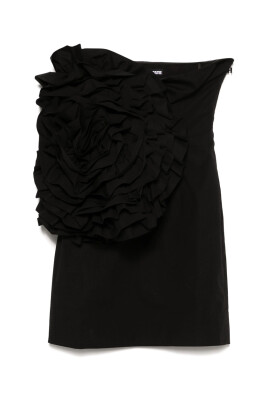 strapless-black-dress-with-zip-fastening