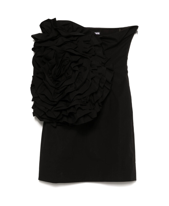 strapless-black-dress-with-zip-fastening