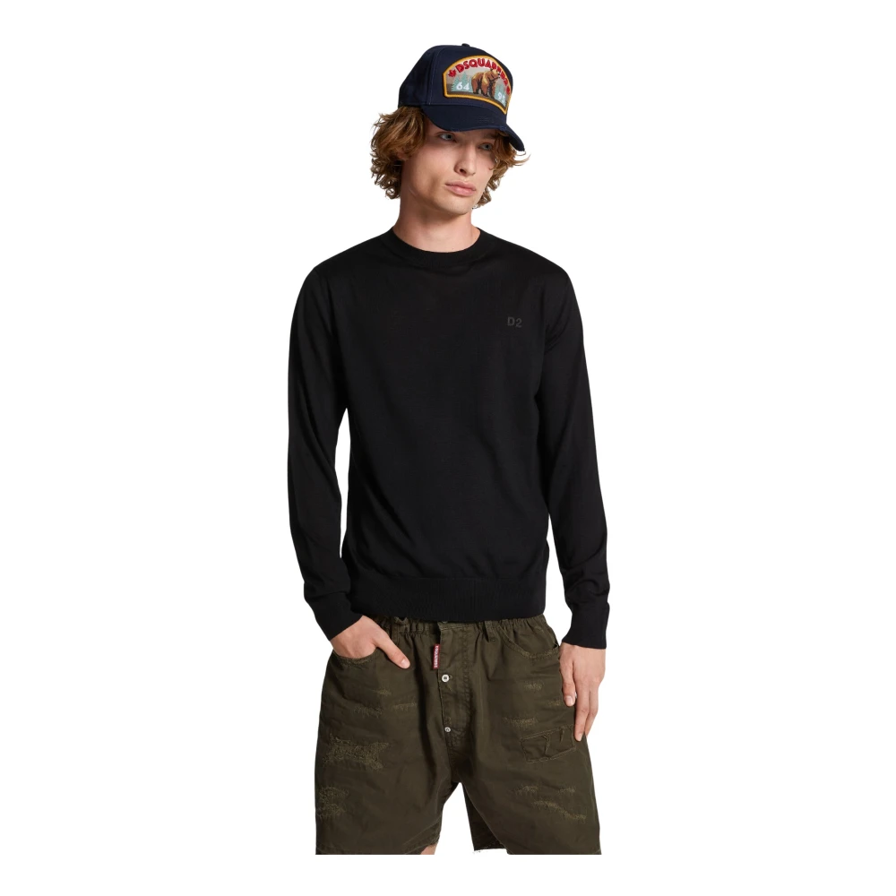 Knitwear > Round-neck Knitwear - - Dsquared2 - Modalova