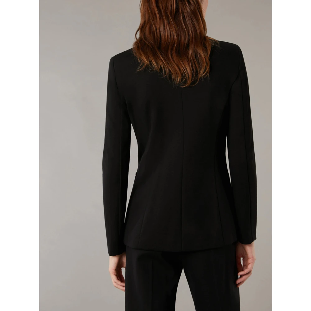 Pennyblack Slim Jersey Blazer Seoul Zwart Black Dames