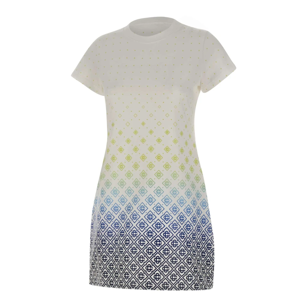 Casablanca Women's Aop Monogram T-Shirt Dress
