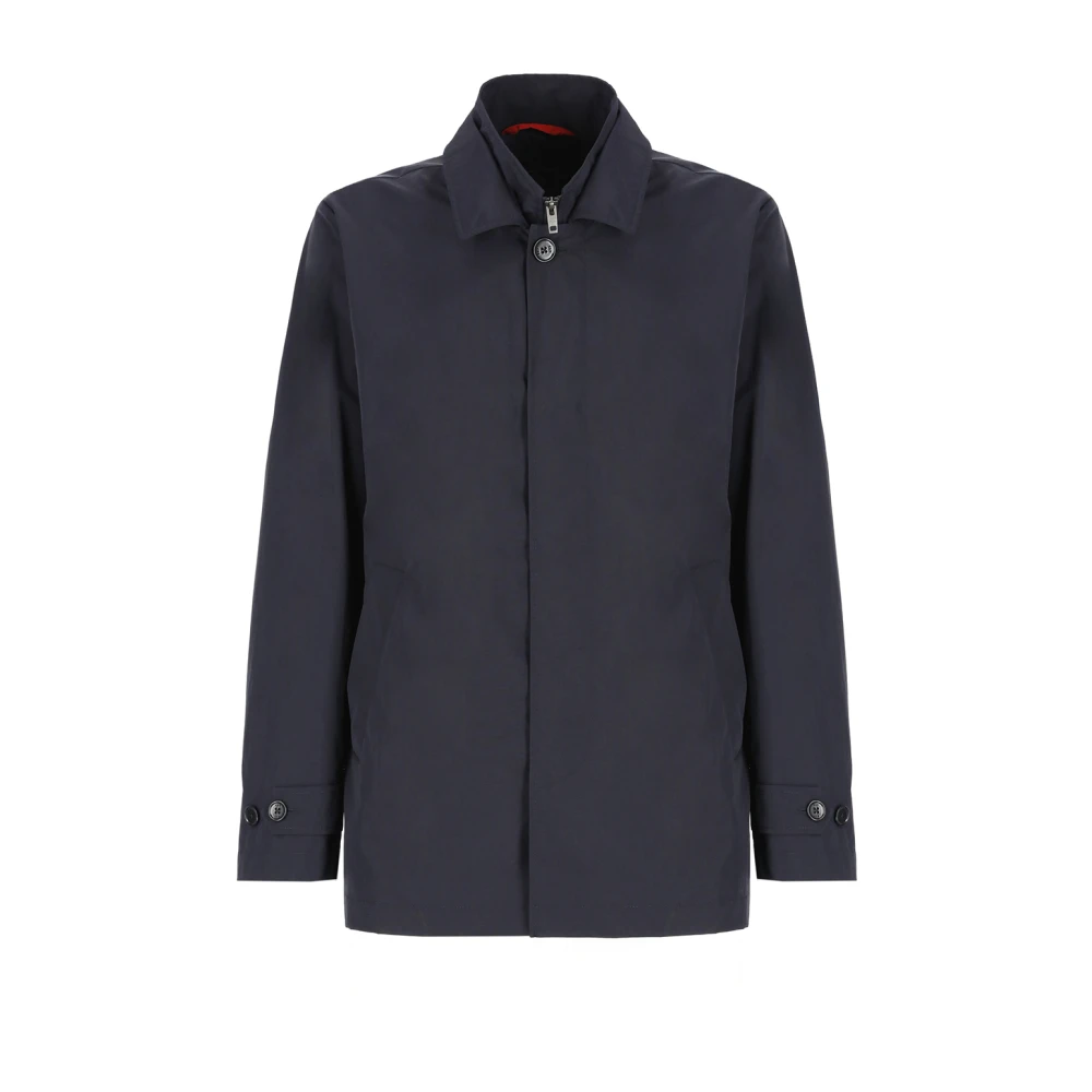Fay Light Jackets Blue Heren