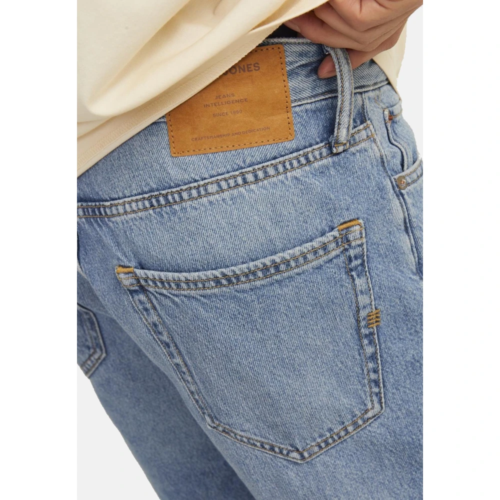 jack & jones Denim Shorts voor Stijlvolle Zomerlook Blue Heren