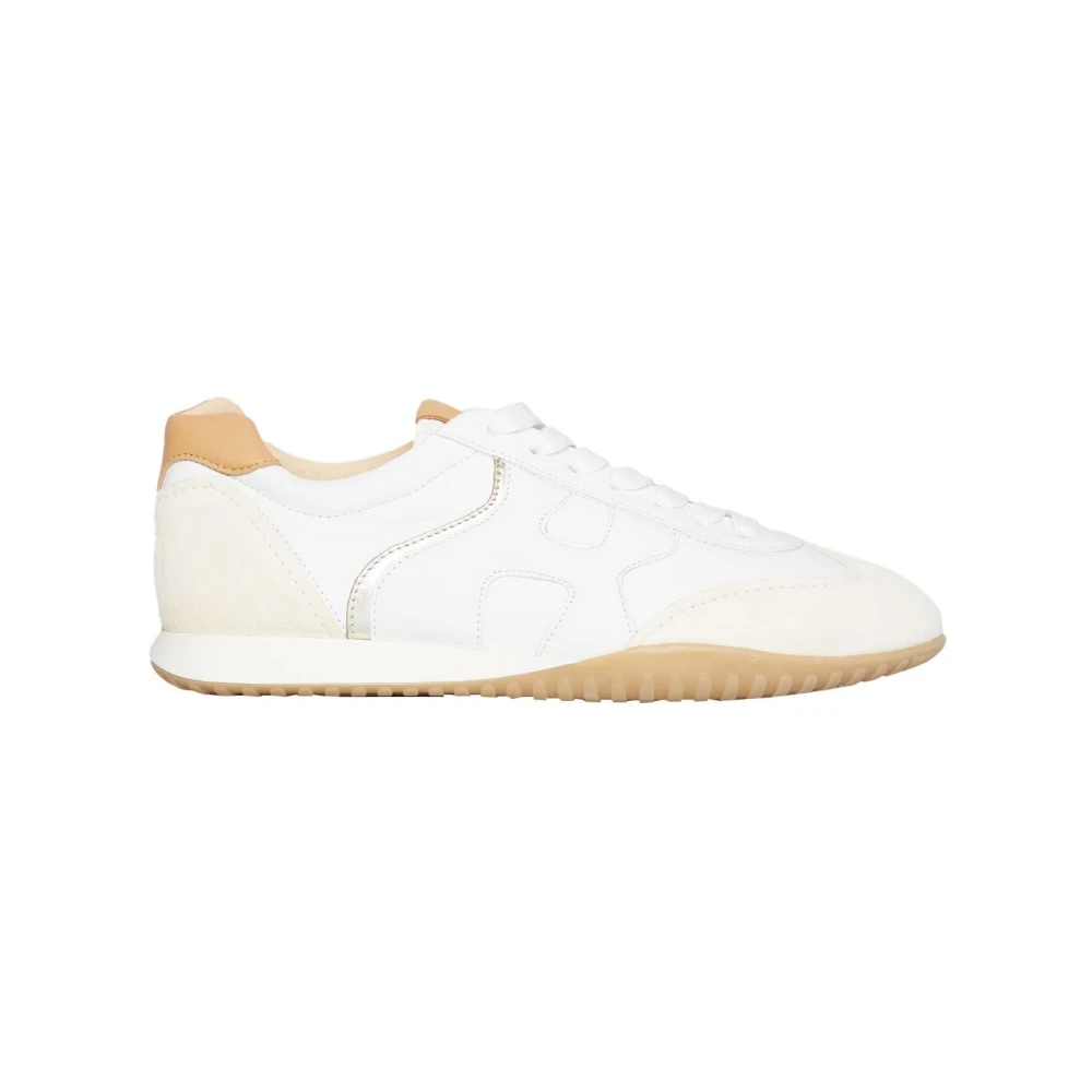 Hogan Verhoog je sneaker game met Olympia Z Low Top Sneakers White Dames