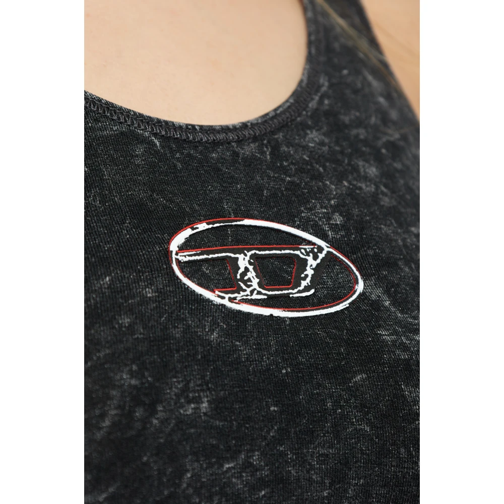 Diesel Mouwloze top T-Avena-P1 Gray Dames