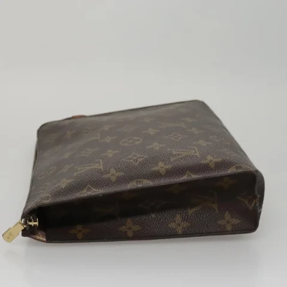 Louis Vuitton Vintage Pre-owned Canvas pouches Brown Dames