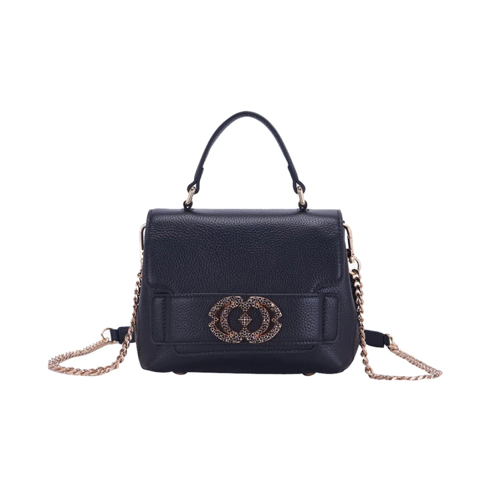 La Carrie Grace Handtas Zwart Python Print Black Dames