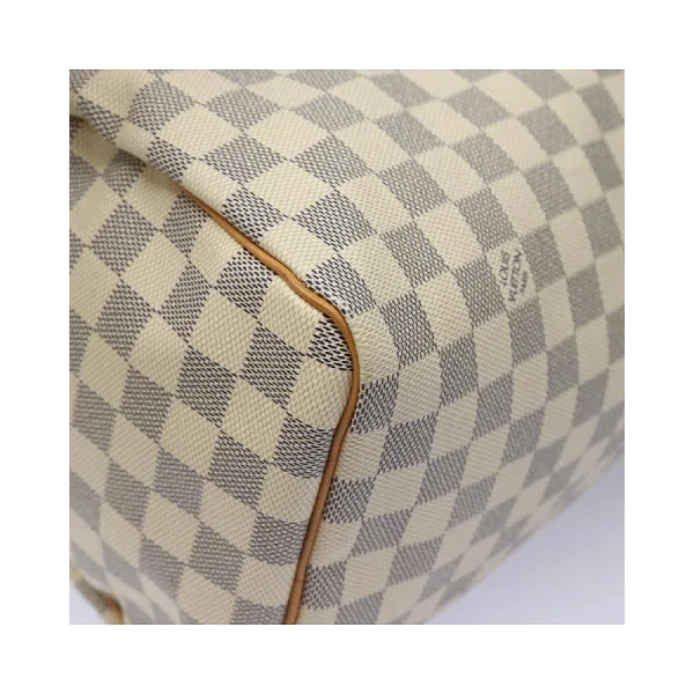 Louis Vuitton Vintage Pre-owned Canvas handbags Beige Dames