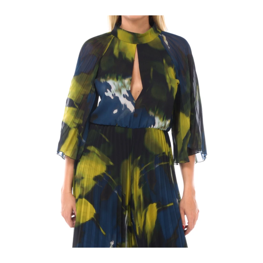 Kaos Damesjurk Pi1Gx016 Synthetische Stof Multicolor Dames