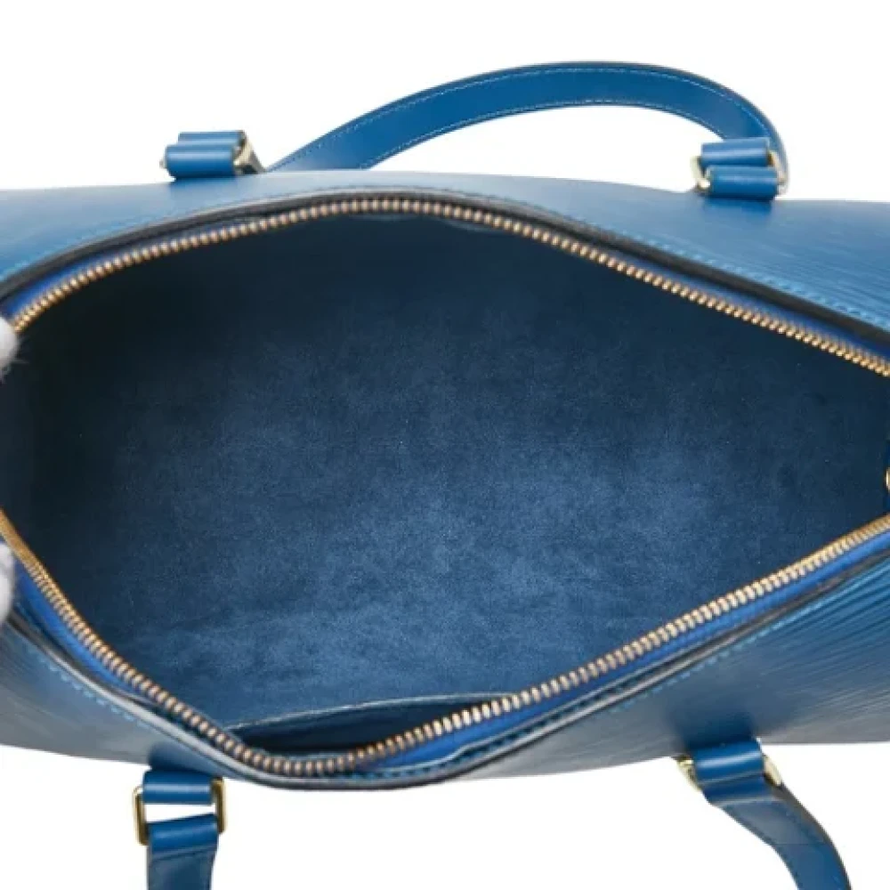 Louis Vuitton Vintage Pre-owned Leather louis-vuitton-bags Blue Dames