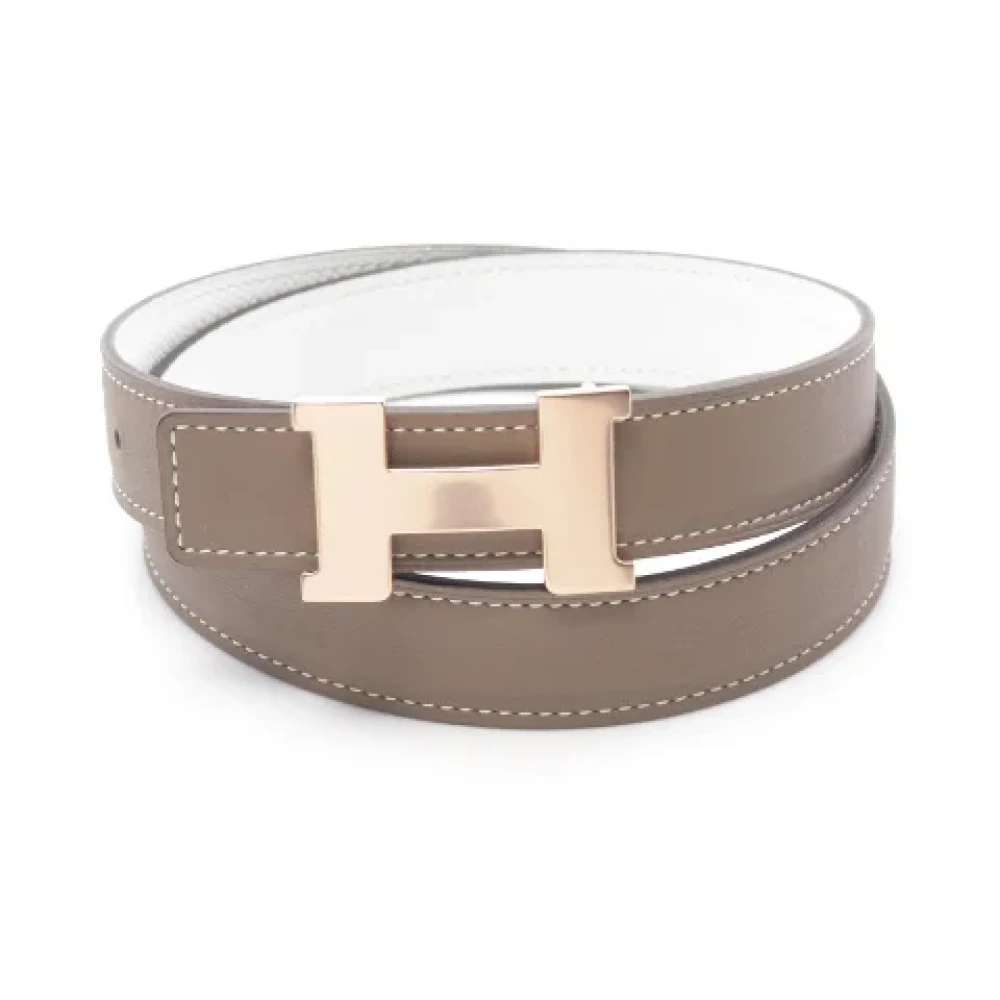 Hermès Vintage Pre-owned Leather belts Brown Dames