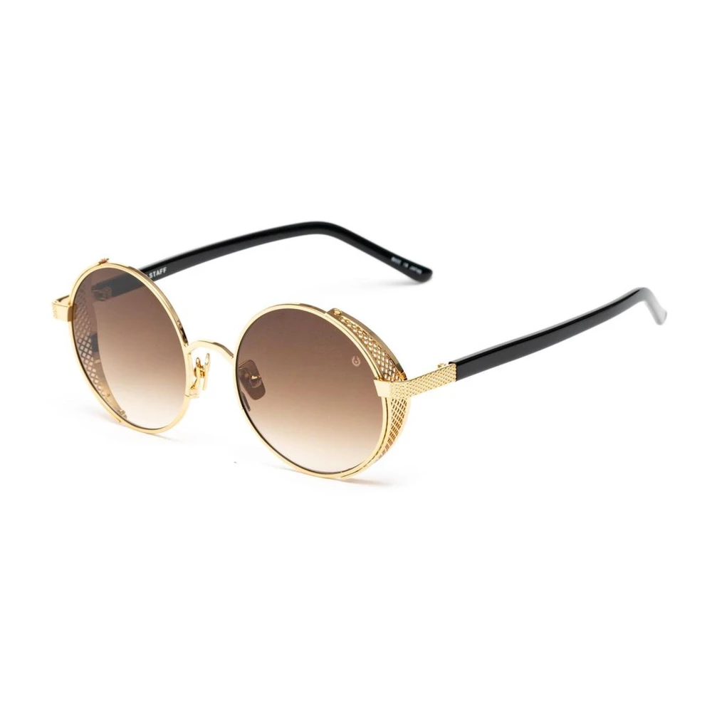 Belstaff Women's Yellow Handmade Acetate Sunglasses With Carl Zeiss Lenses