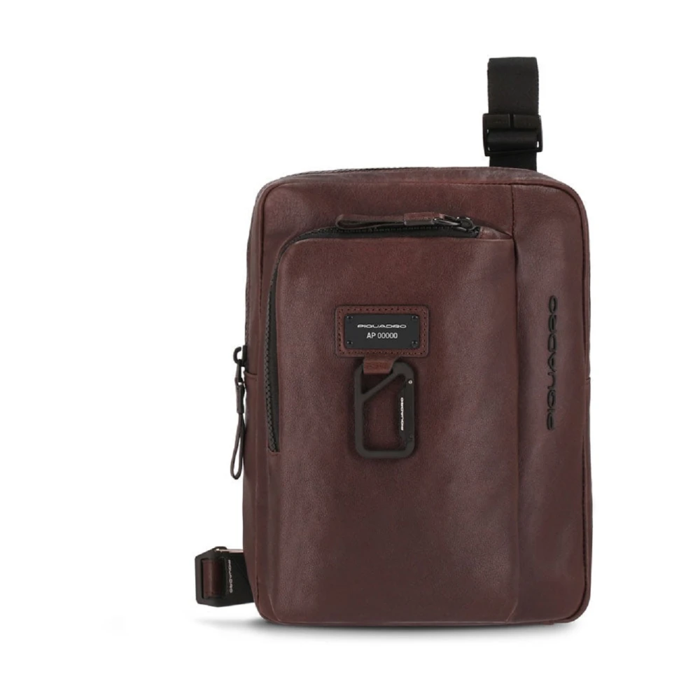 Piquadro Cross Body Messenger, Male, One Size, Ipad Crossbody Bag Brown