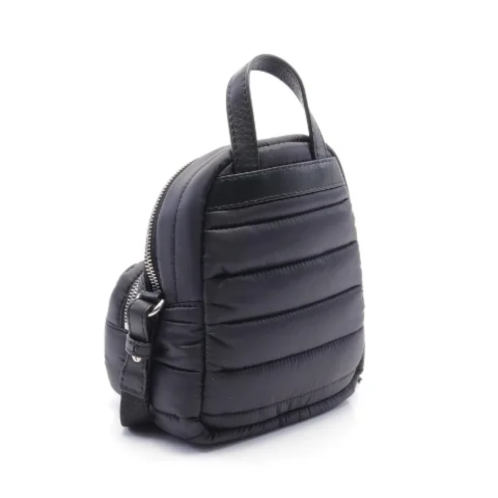 Moncler Pre-owned Canvas backpacks Black Dames